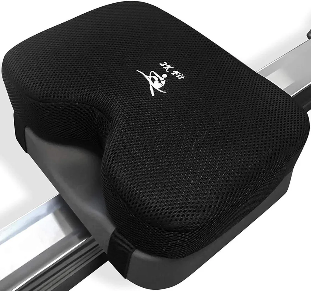 Model 2 2K Fit Rowing Machine Seat Cushion, designed to provide support and comfort while rowing.