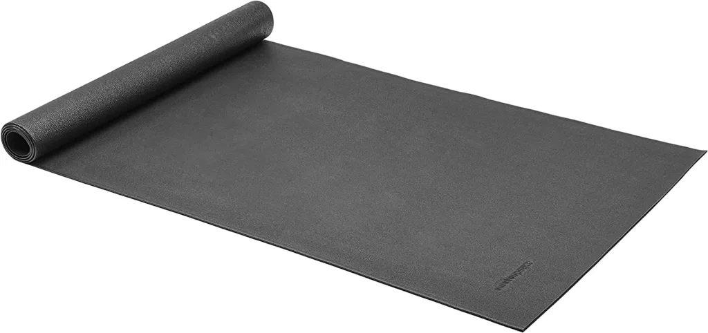 A PVC mat that can protect your flooring when rowing your indoor rowing machine.